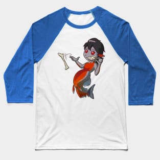 Weirdmaids - Pirancesta the piranha Baseball T-Shirt